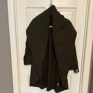 YFB Oversized shawl collar sweatshirt - Army green S/M